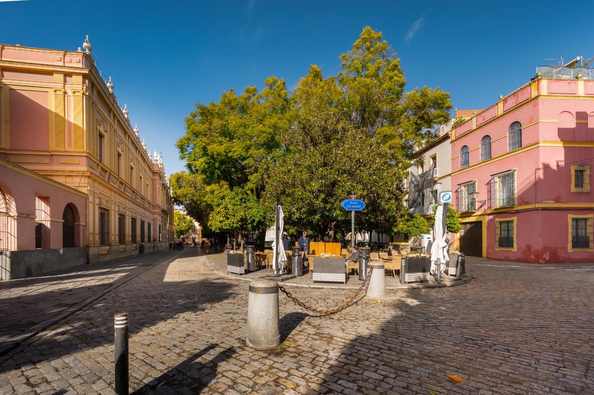 Fantastico 2H+1B Plaza Del Museo Leilighet Sevilla Eksteriør bilde
