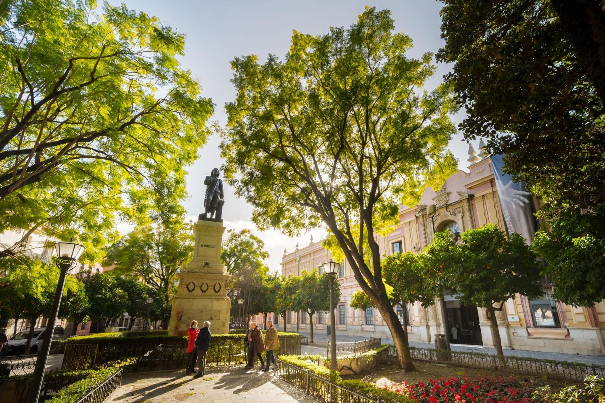 Fantastico 2H+1B Plaza Del Museo Leilighet Sevilla Eksteriør bilde